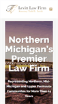 Mobile Screenshot of centralmichiganlawyer.com