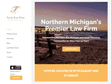 Tablet Screenshot of centralmichiganlawyer.com